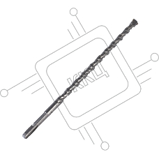 Бур PATRIOT SDS Plus S2 14x310