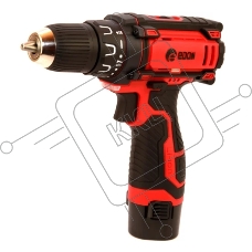 Дрель-шуруповерт Edon AD-12А, Аккумуляторная, 12В, 2 АКБ, Кейс