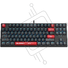 Клавиатура A4Tech Bloody AT87 проводная USB черный/красный