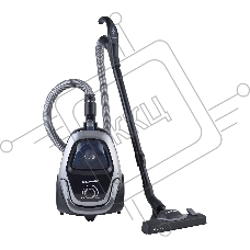 Пылесос Willmark VC-2631CYM серебристый, 450/2000 Вт, уборка сухая, пылесборник контейнер циклонного типа, 2.5 л