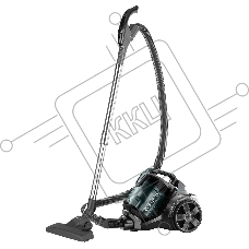 Пылесос Centek CT-2541 черный/зеленый, 450/2400 Вт, уборка сухая, пылесборник контейнер, 3 л
