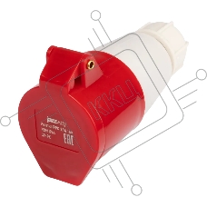 Розетка переносная PPC 214 3Р+РЕ 16А 380В IP44 Jazzway