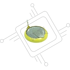 Батарейка CMOS CR1220 под пайку с загнутыми контактами с разных сторон 10 шт