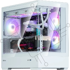 Компьютерный корпус ZALMAN P30 V2, MATX, белый, WINDOW, 2x3.5