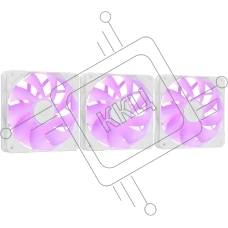 Вентилятор для корпуса ID-COOLING TF-12025-PRO-ARGB TRIO WHITE (3 pcs, 120мм, 1800rpm, 35.2 дБ, PWM 4-pin, ARGB, белый) (TF-12025-PRO-ARGB TRIO WHITE)