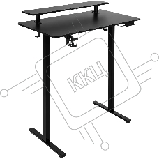 Игровой компьютерный стол Defender Alliance черн,110*60,высота 72-117,полк 1