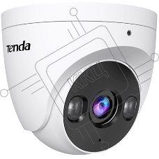 Турельная уличная IP-камера Tenda TC3T24C-4, CMOS, 4Мп, PoE, ночная съемка, датчик движения, IP67