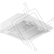 Вытяжка кухонная Oasis UP-50W белый