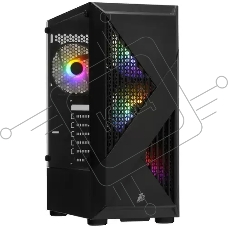 Компьютерный корпус 1STPLAYER FIREROSE F3-A Black / ATX, TG / 4x120mm LED fans inc. / F3-A-BK-4F1