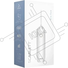 Ирригатор Scarlett SC-WF03 портатив. белый