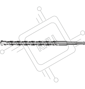 Бур SDS-plus 18 х 310 мм Зубр 29315-310-18