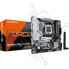 Материнская плата Gigabyte B850M FORCE WF6E, AM5, AMD B850, 2xDDR5, 4xSATA, 3xM.2, 1xPCIe 5.0 x16, 1xPCIe 4.0 x4, 1xDP, 1xHDMI, 1x2.5Gb LAN, Wi-Fi 6E, Bluetooth 5.3, 1xUSB-C 5Gbps, 1xUSB-A 10Gbps, 2xUSB-A 5Gbps, 2xUSB-A 2.0, 3x3.5 мм, 7.1, mATX