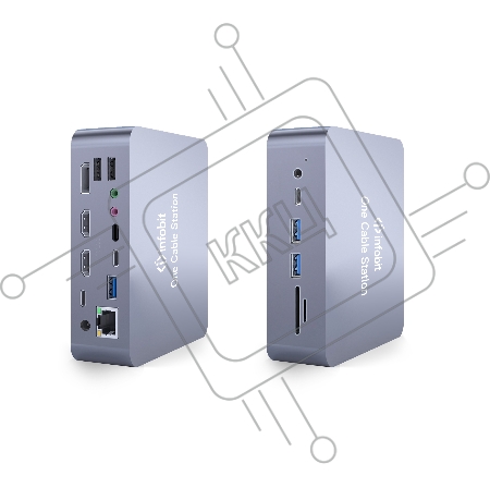 Распределитель Infobit [iTrans OCS 181] 18 подключений через 1 кабель USB