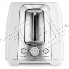 Тостер Vitek VT-1582 W белый  (белый, 750 Вт, 2 отделения, механическое управление)