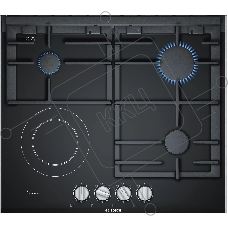 Газовая варочная панель Bosch PRY6A6B70Q черный