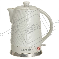 Чайник электрический DELTA LUX DE-1022 белый