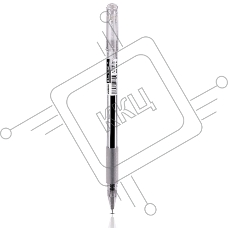 Ручка гелевая Deli S108 0.5мм, резиновая манжета, черные чернила (упаковка:1шт)