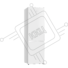 Холодильник Gorenje NRK62014W4 белый двухкамерный 238/86л морозилка снизу, No Frost