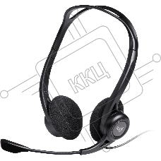Наушники с микрофоном Logitech 960 черный 2.4м накладные оголовье (981-000100)