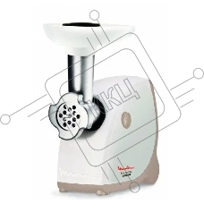 Мясорубка Moulinex ME476132 белый/бежевый, 2000 Вт