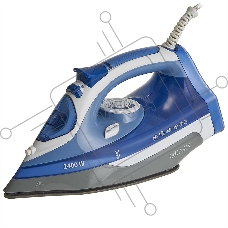 Утюг Delta LUX DL-712 белый с синим