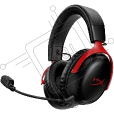 Наушники с микрофоном HyperX Cloud III черный/красный мониторные Radio оголовье (77Z46AA)