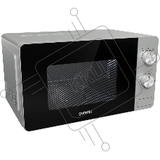 Микроволновая печь Gorenje MO20E1S серебристый, 20 л, 800 Вт, переключатели - поворотный механизм