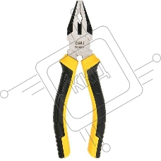 Комбинированные плоскогубцы Deli DL0001 160мм, двухкомпонентная прорезиненная рукоять