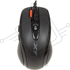 Мышь проводная A4Tech X-710BK черный, 2000 dpi, USB, кнопки - 7