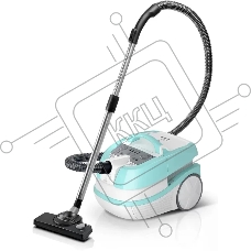 Пылесос Bosch BWD420HYG голубой, 2000 Вт, уборка сухая/влажная, пылесборник контейнер 3,5 л