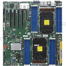 Материнская плата Supermicro X13DEI bundle, LGA4677, Intel C741, 16xDDR5, 10xSATA, 2xM.2 PCIe 4.0 x2, 4xPCIe 5.0 x16, 2xPCIe 5.0 x8, 1xD-Sub, 2x 1Gb LAN, 4xUSB 3.0, 1xUSB 2.0, 1xCOM, E-ATX