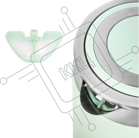 Чайник электрический Kitfort КТ-659-2 1.7л. 2200Вт зеленый (корпус: пластик)