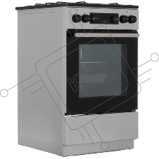 Плита комбинированная Gorenje GK5C60SJ серый, конфорок 4 газовых, духовка 62 л, 50 см x 85 см x 59.4 см