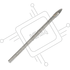 Сверло EDGE by PATRIOT по керамике 4х65 мм, 1шт в блистере