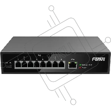 Коммутатор Fanvil PN8, 8×100 Мбит/с 2-Wire PoE + 1×100 Мбит/с Uplink, неуправляемый