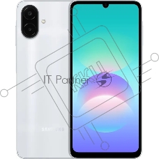 Смартфон Samsung Galaxy A08 6Gb, 128Gb, серебристый