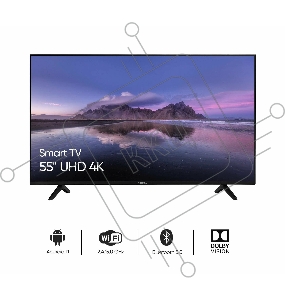 Телевизор Vesta 55'' V55MU8500 черный LED 4k UHD GoogleTV 60Hz 2/16Gb