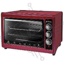 Мини-печь Delta D-0123 бордовая