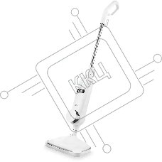 Швабра паровая Kitfort КТ-1015 белый