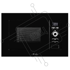 Встраиваемая микроволновая печь Monsher MMH 201 B, 59.3х38.5х31.3 см, мощность микроволновой печи 800-1250 Вт, мощность гриля 1000 Вт, 5 уровней мощности, электронное управление, многофункциональный дисплей, режим Микроволны/Гриль/Комби, автоменю8 програм