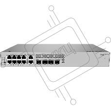 Коммутатор Huawei S220S-10PN4JX, 8×1 Гбит/с (6×PoE+) + 2×2,5 Гбит/с PoE+ + 2×10 Гбит/с SFP+ + 2×2,5 Гбит/с SFP, управляемый