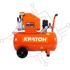 Компрессор КРАТОН AC-280-40-D Dпрямой 220В 2000Вт 280л/мин ресивер40л 32кг