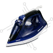 Утюг Centek CT-2308 синий, 2800 Вт, 60 г/мин, 190 г/мин, 300 мл