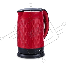 Чайник BQ KT1715P Red-Black. Мощность:1800 Вт, Объем 1,7л