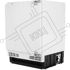 Холодильник Hyundai HBR 0812 белый однокамерный 98/17л морозилка сверху, ручное