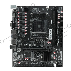 Материнская плата CBR A320M, AM4, AMD A320, 2xDDR4, 4xSATA, 1xM.2, 1xPCIe 3.0 x16, 1xPCIe x1, 1xHDMI, 1xVGA, 1x 1Gb LAN, 2xUSB-A 2.0, 2xUSB-A 3.0, 3x3.5 мм, mATX