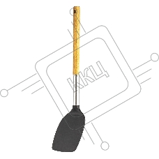 Лопатка LARA LR07-101 нейлон, ручка деревянная (акация), стальной больстер