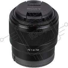Объектив Sony SEL50F18F.SYX, 50 мм, f/1.8, фикс-объектив, компактный светосильный стандартный объектив с асферическим элементом, Sony E (FE), черный