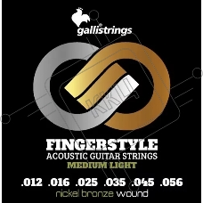 Комплект струн GALLI STRINGS GFS12/56 для акустической гитары