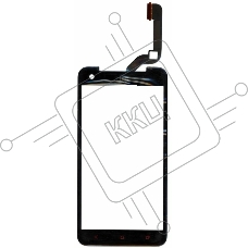 Сенсорное стекло (тачскрин) для HTC Butter для fly X920E, черное